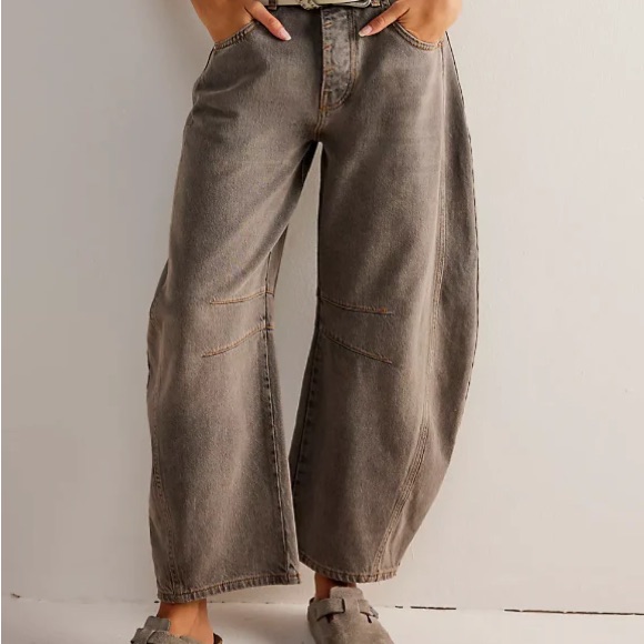 We The Free Barrel Jeans- Dark Blue/Rusty